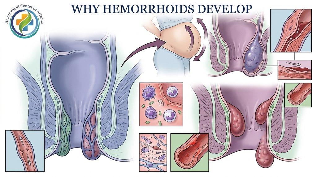 Why Hemorrhoids Develop: Causes & Risk Factors - Cover Image